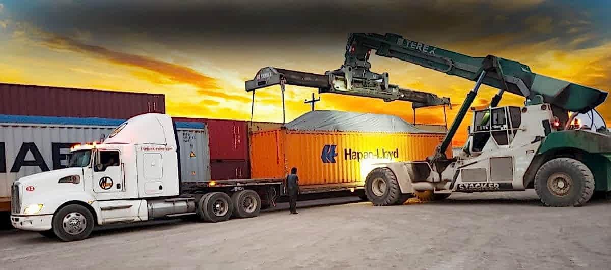 Transporte de carga sobredimensionada